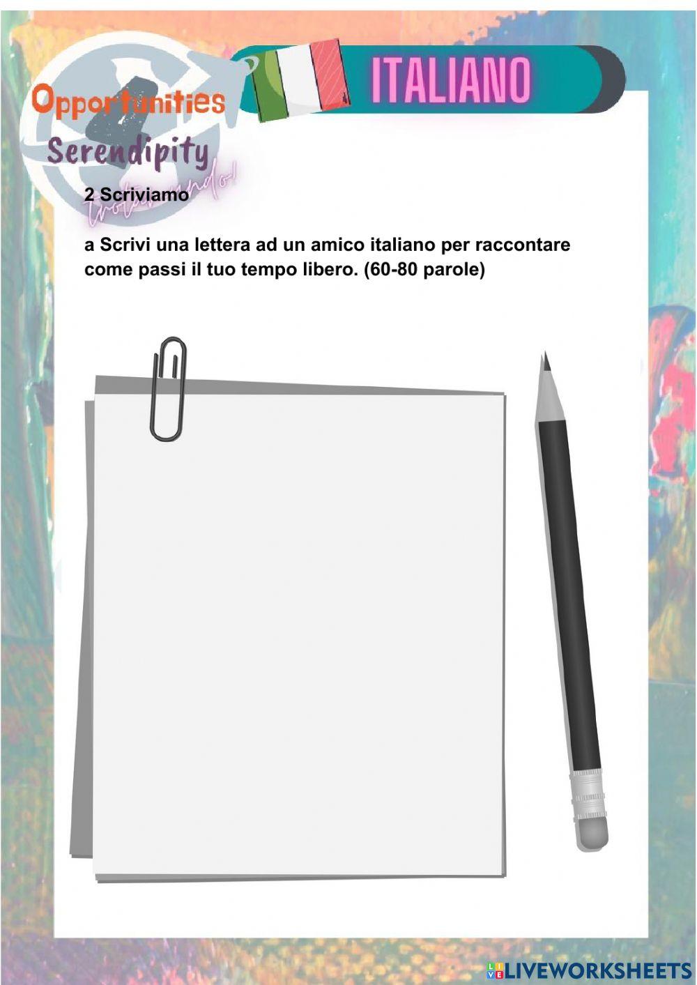 Progetto italiano tarea 10