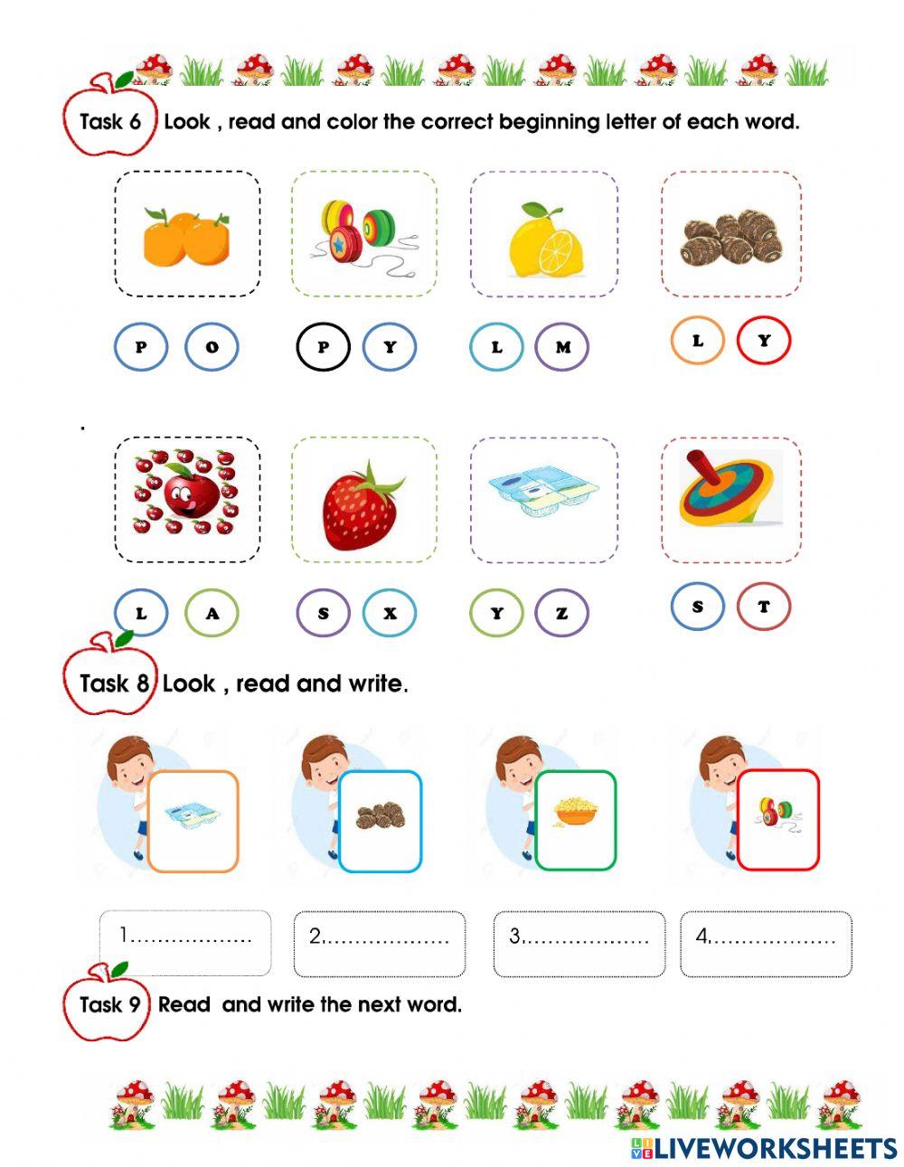 In the grocery store