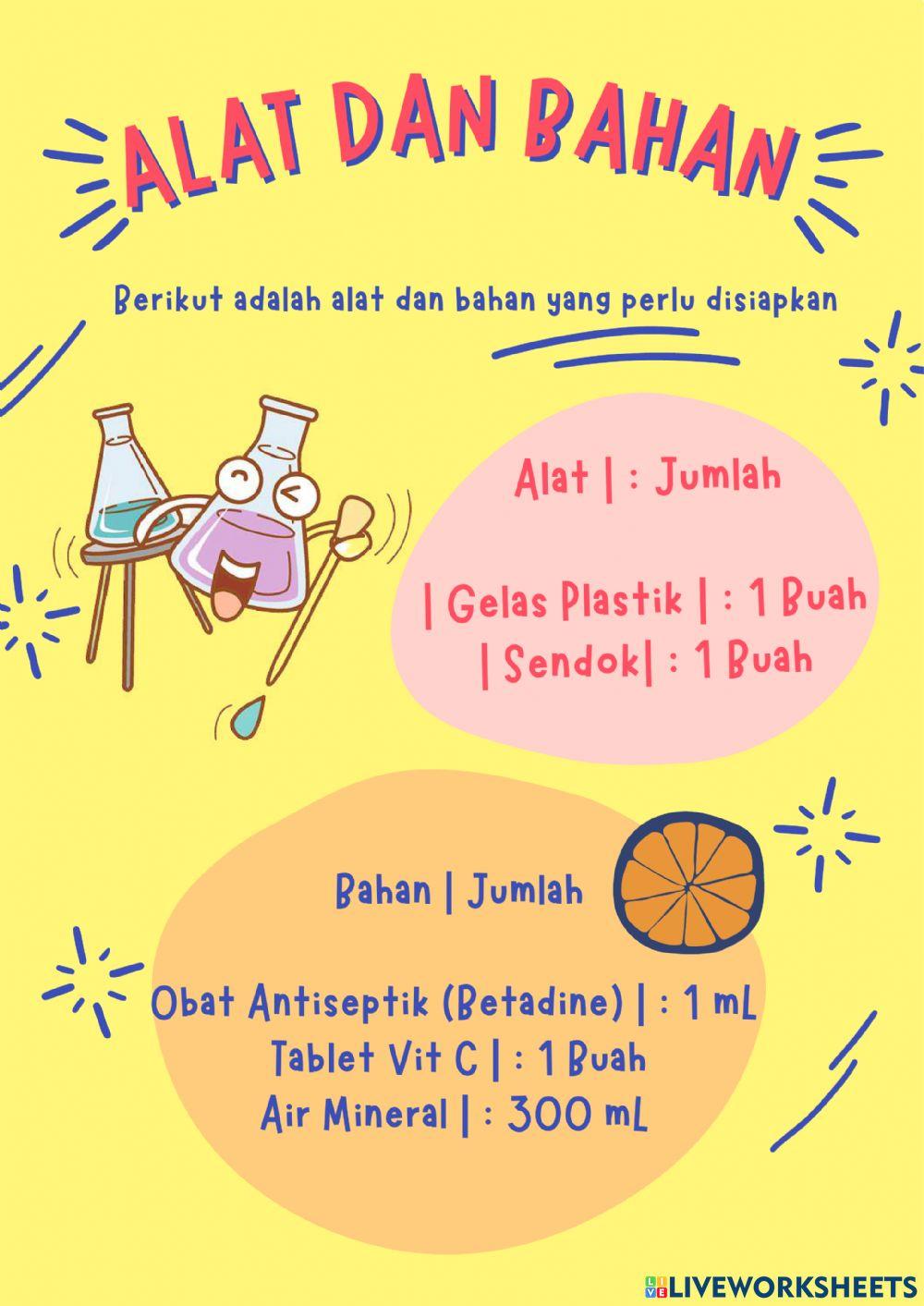 E-lkpd reaksi redoks