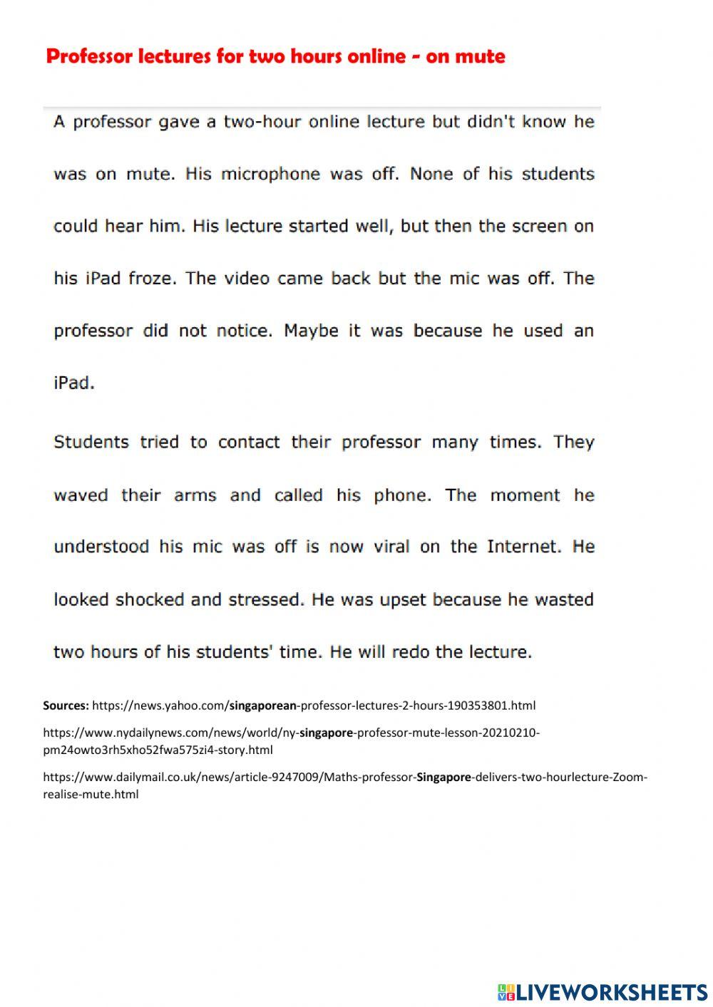 Linguagens - Técnicas de leitura - homework