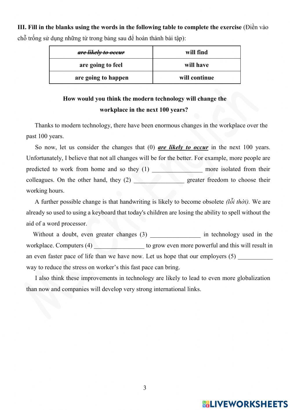 14.02.22 Gold A2- U7 Vocab 1