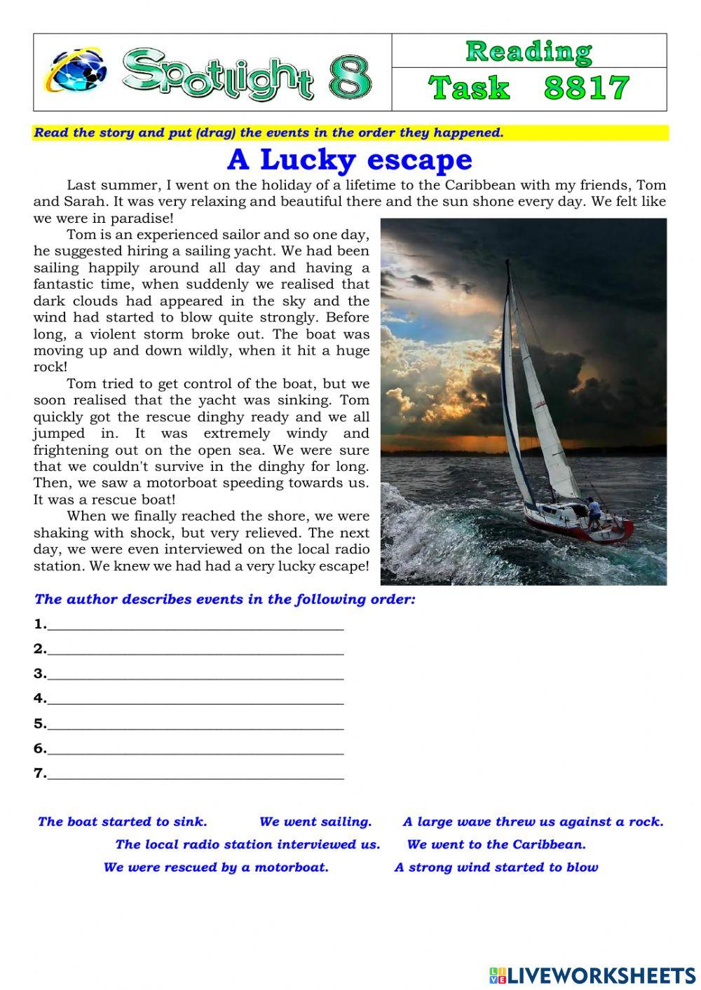 Spotlight 8 Task 8817