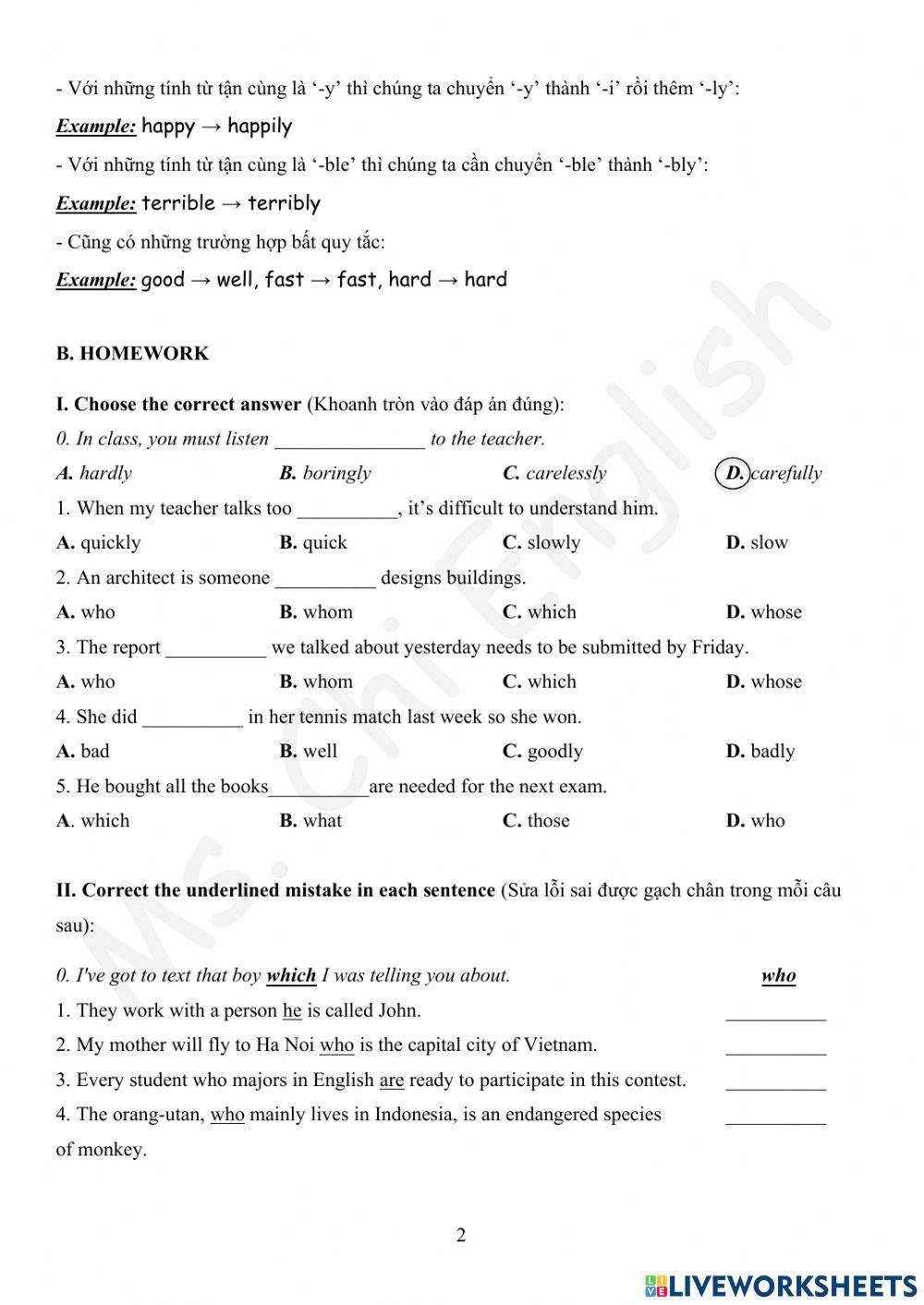 16.02.22 Gold A2+- U7 Grammar