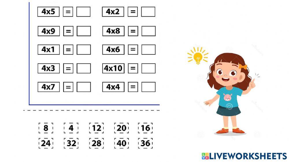 ТАБЛИЦЯ МНОЖЕННЯ  (вся)