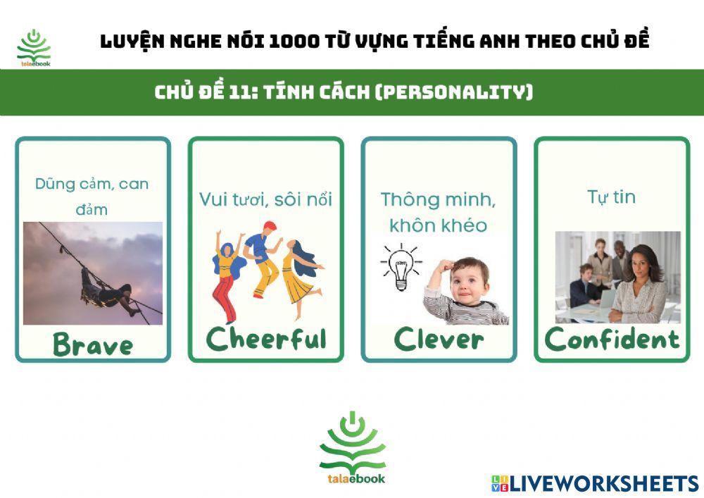Tự luyện nghe nói 1000 từ vựng tiếng Anh thông dụng