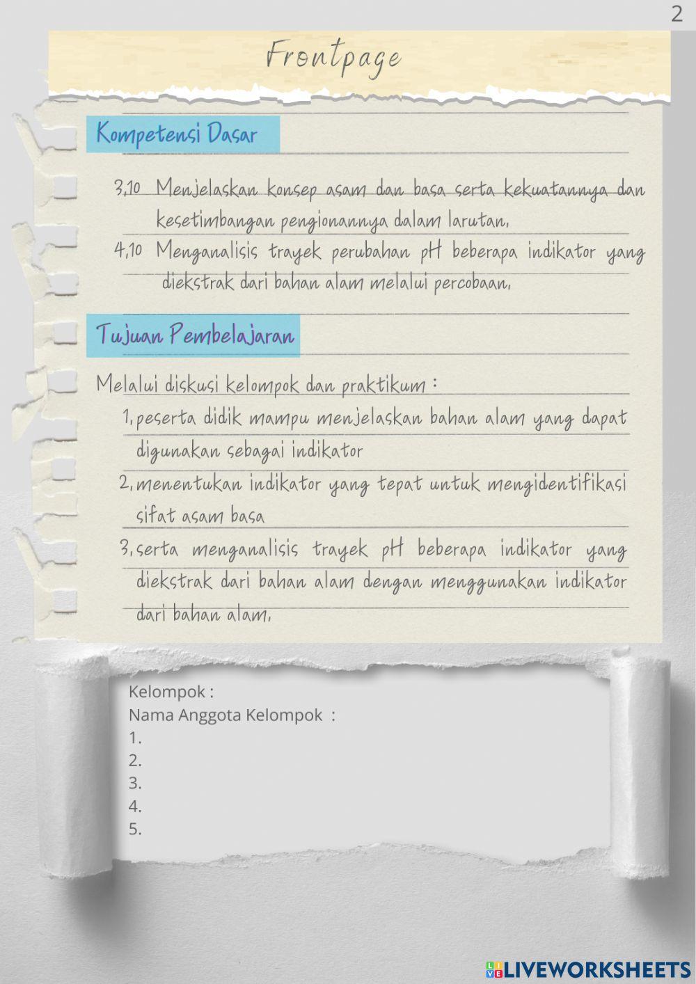 E-LKPD INDIKATOR ASAM BASA