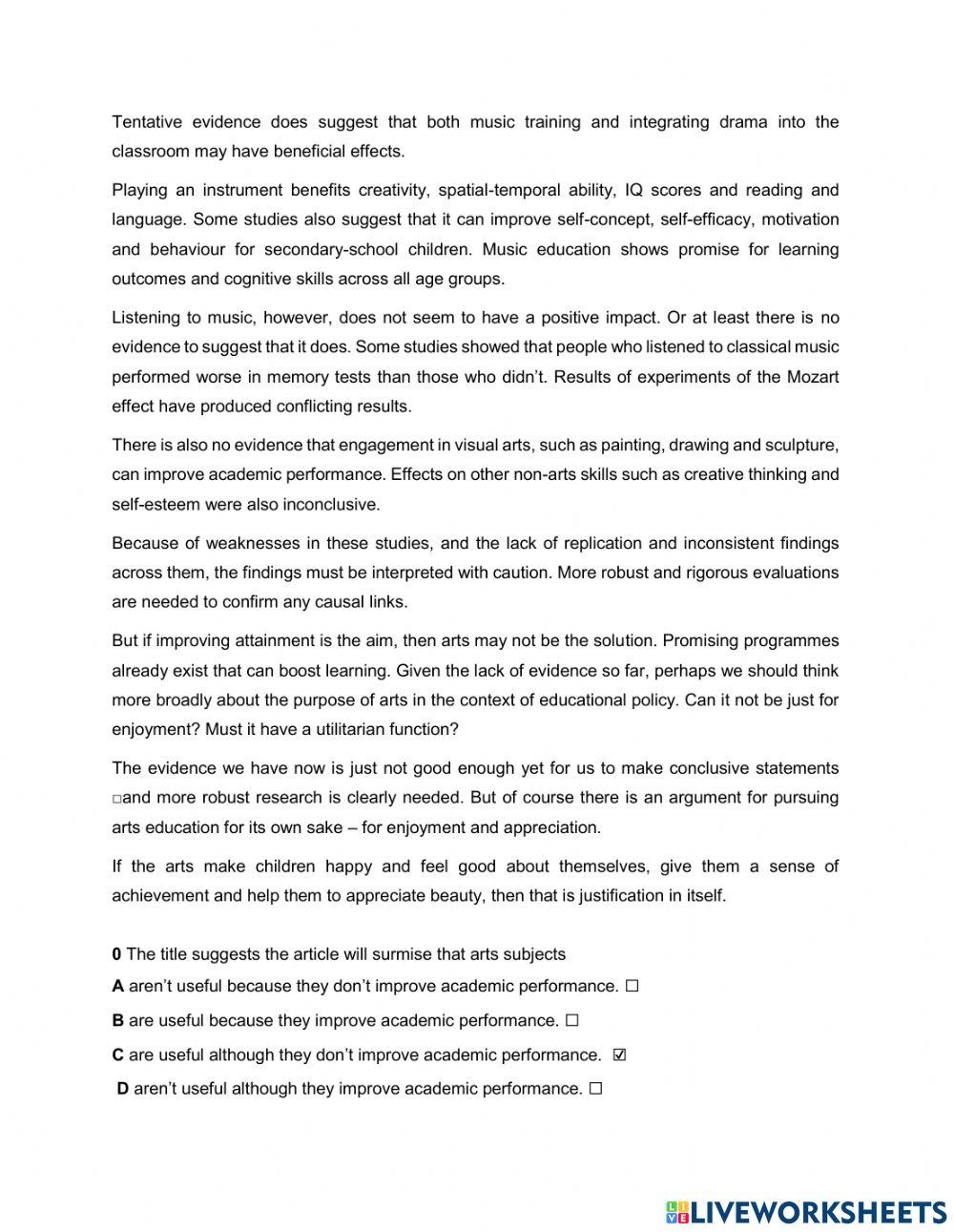 Day 33 Academic Writing