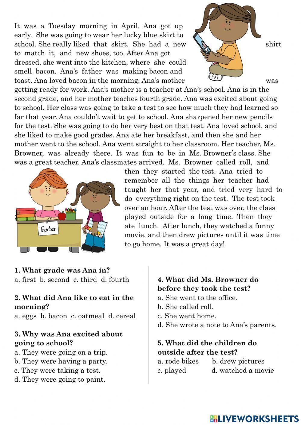 Reading-comprehension-for-beginner-and-elementary