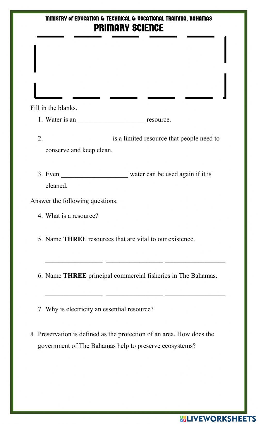Resources Resources