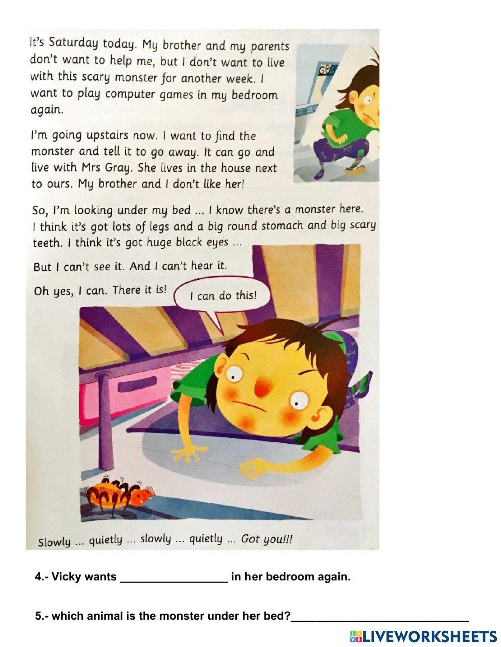 Monster under my bed