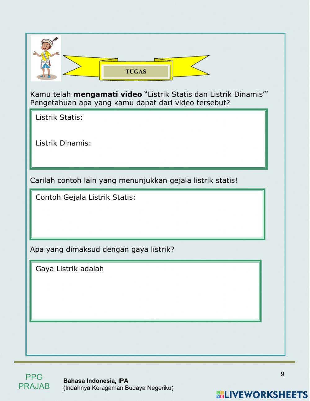Kelas 4 indahnya keragaman di negeriku