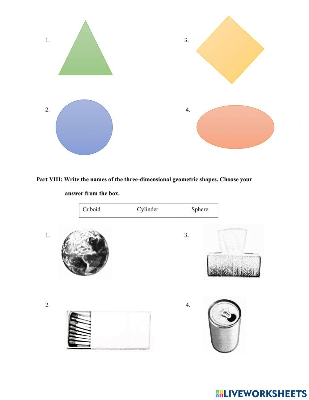 Grade 2 Math Final Test (2nd sem - Day 1)