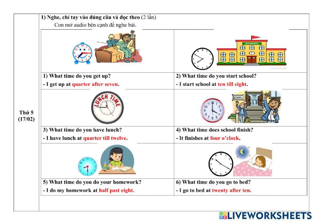 Phiếu giao bài tuần 28