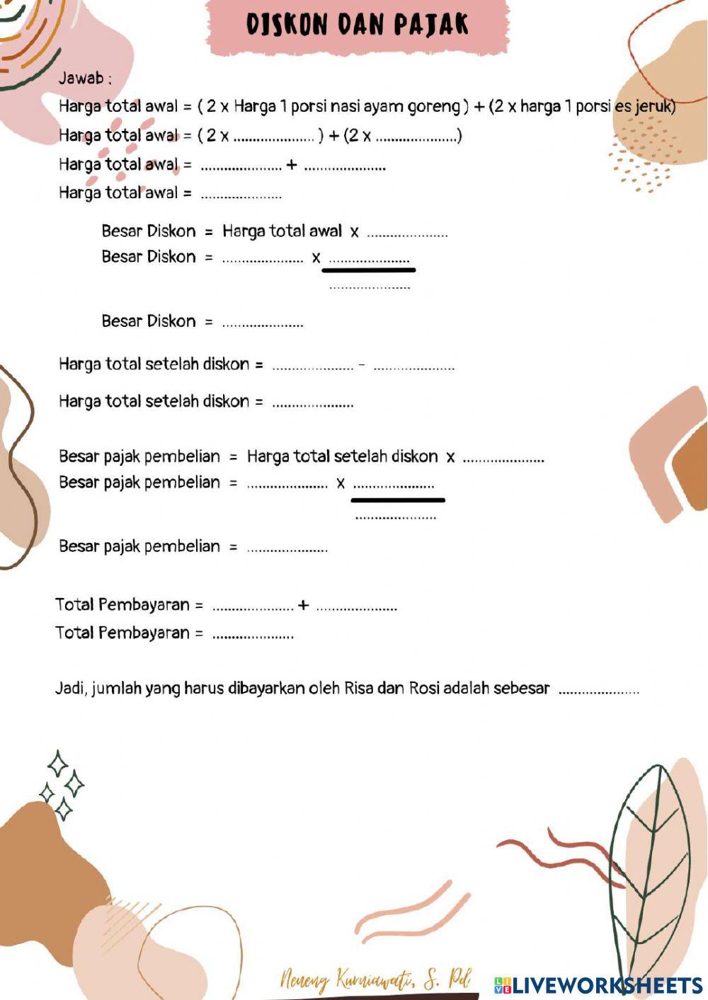 Lkpd aritmetika sosial