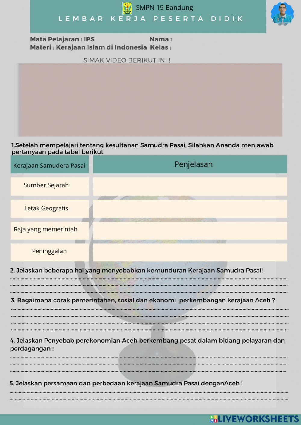 Kerajaan Islam di Indonesia