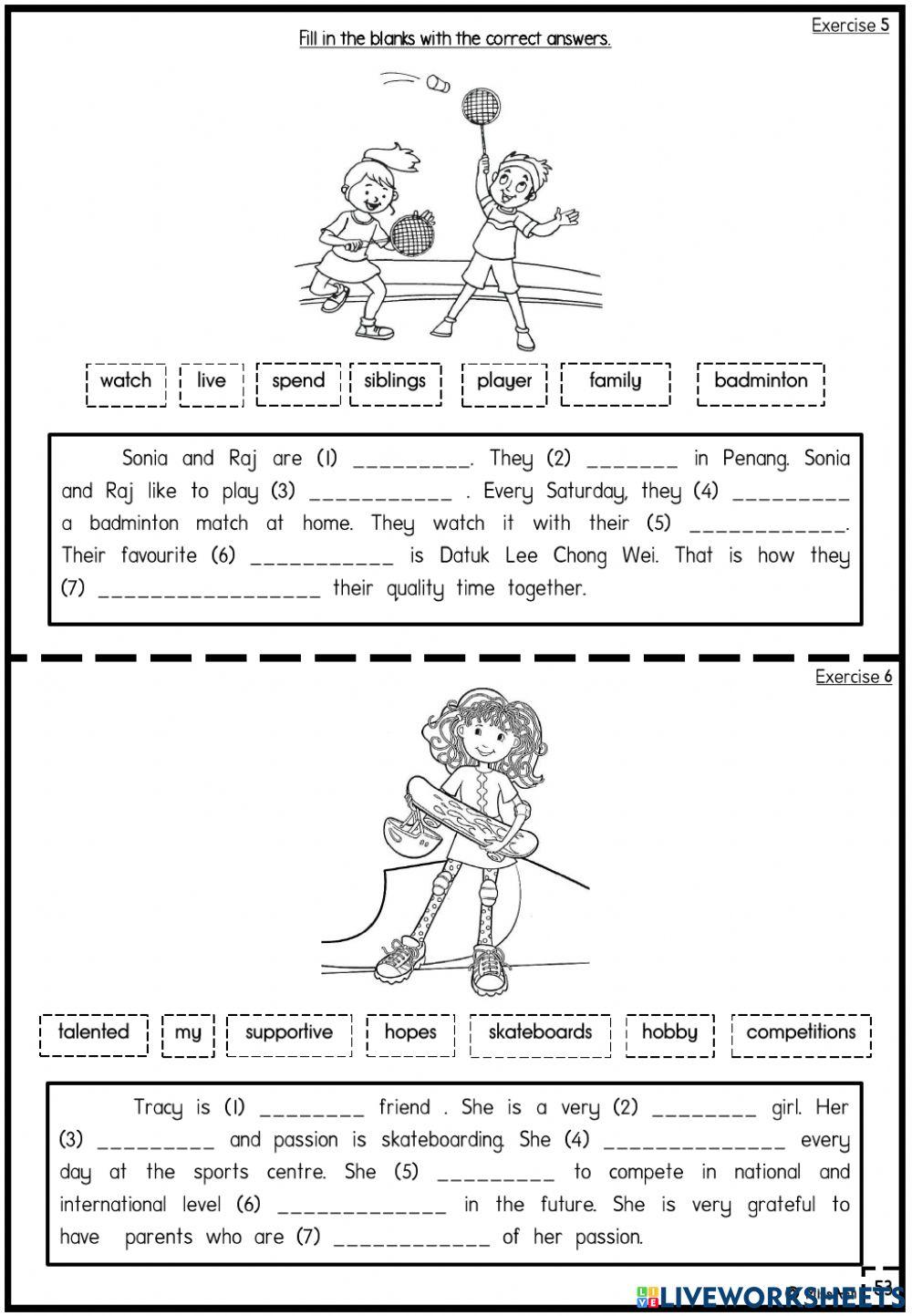 Step by step writing