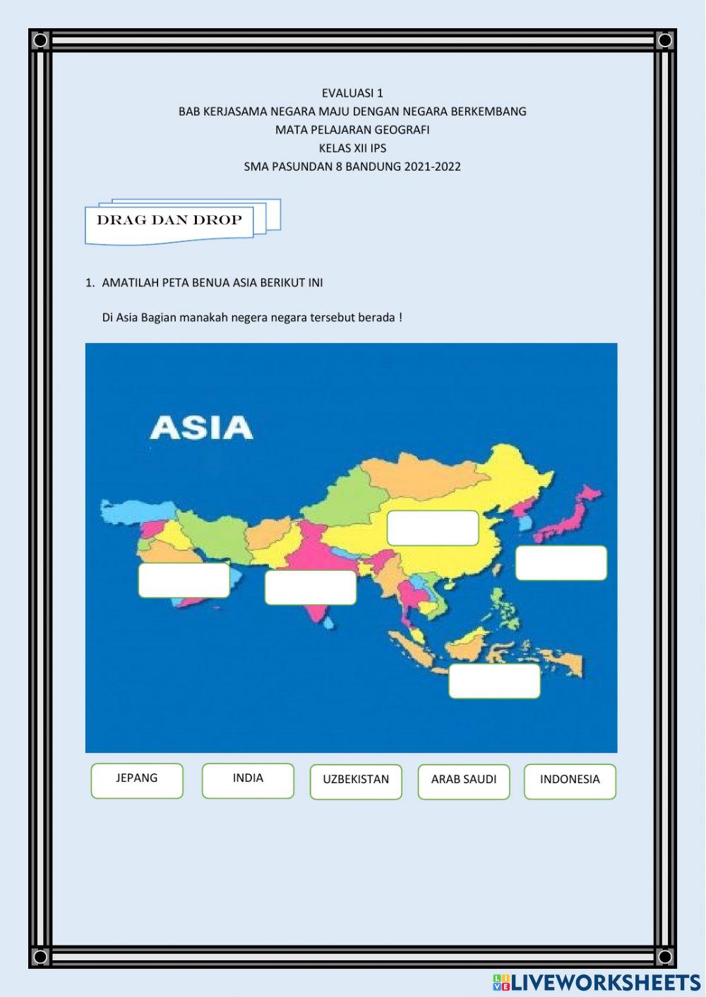 Negara maju dan negara berkembang