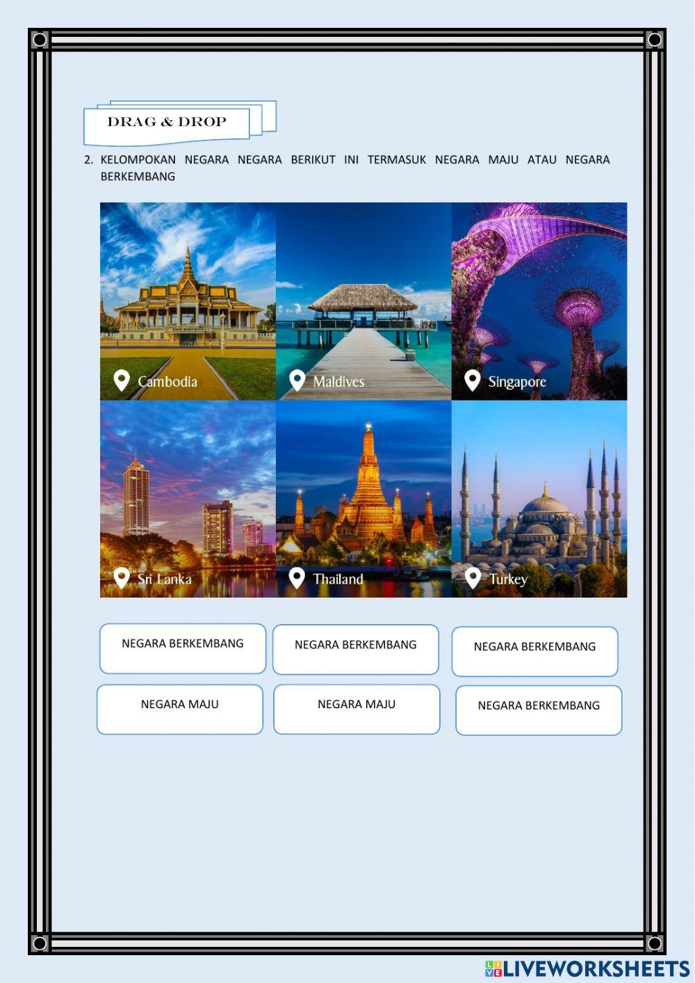 Negara maju dan negara berkembang