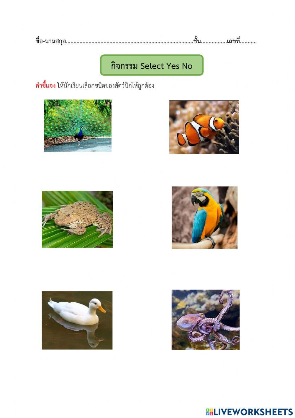 03เลือกคำตอบ