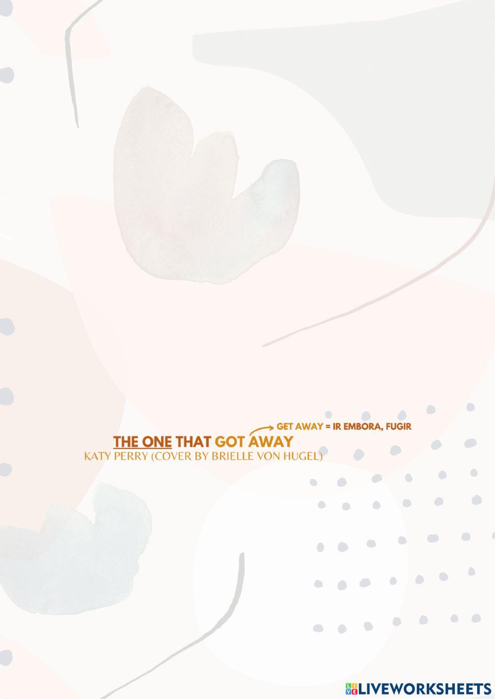 Song: The One That Got Away (Cover by Brielle Von Hugel)