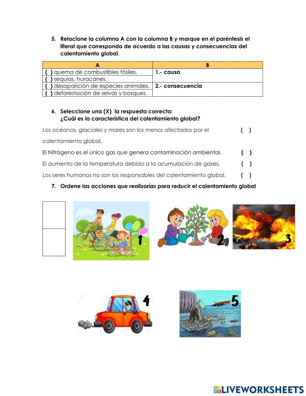 La contaminación ambiental