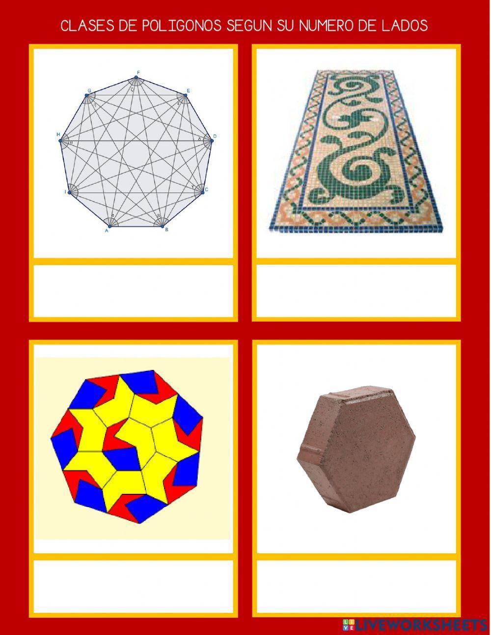 Clases de poligonos segun su numero de lados