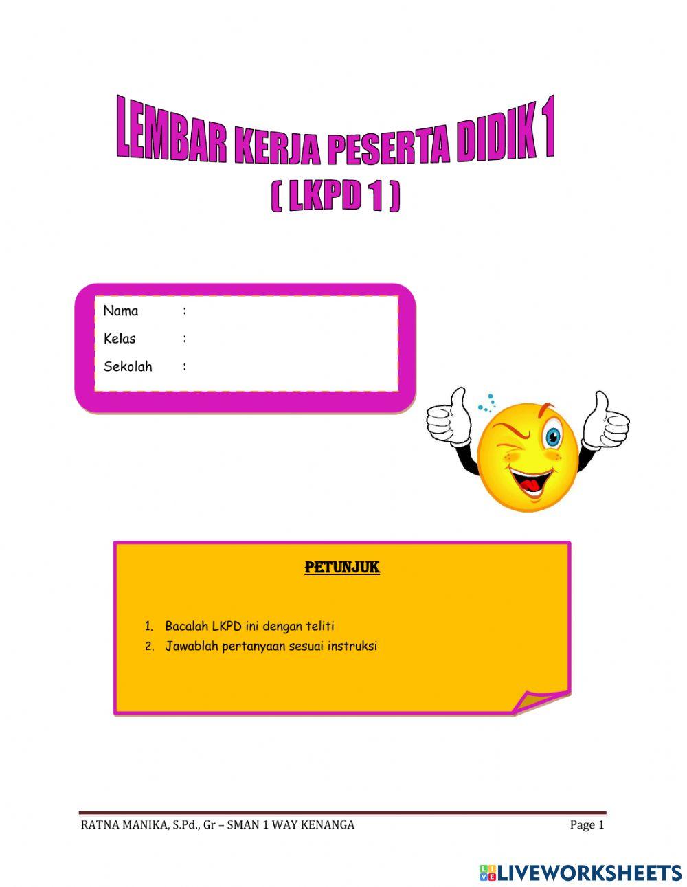 Lkpd daring 1 (fisika x mipa)