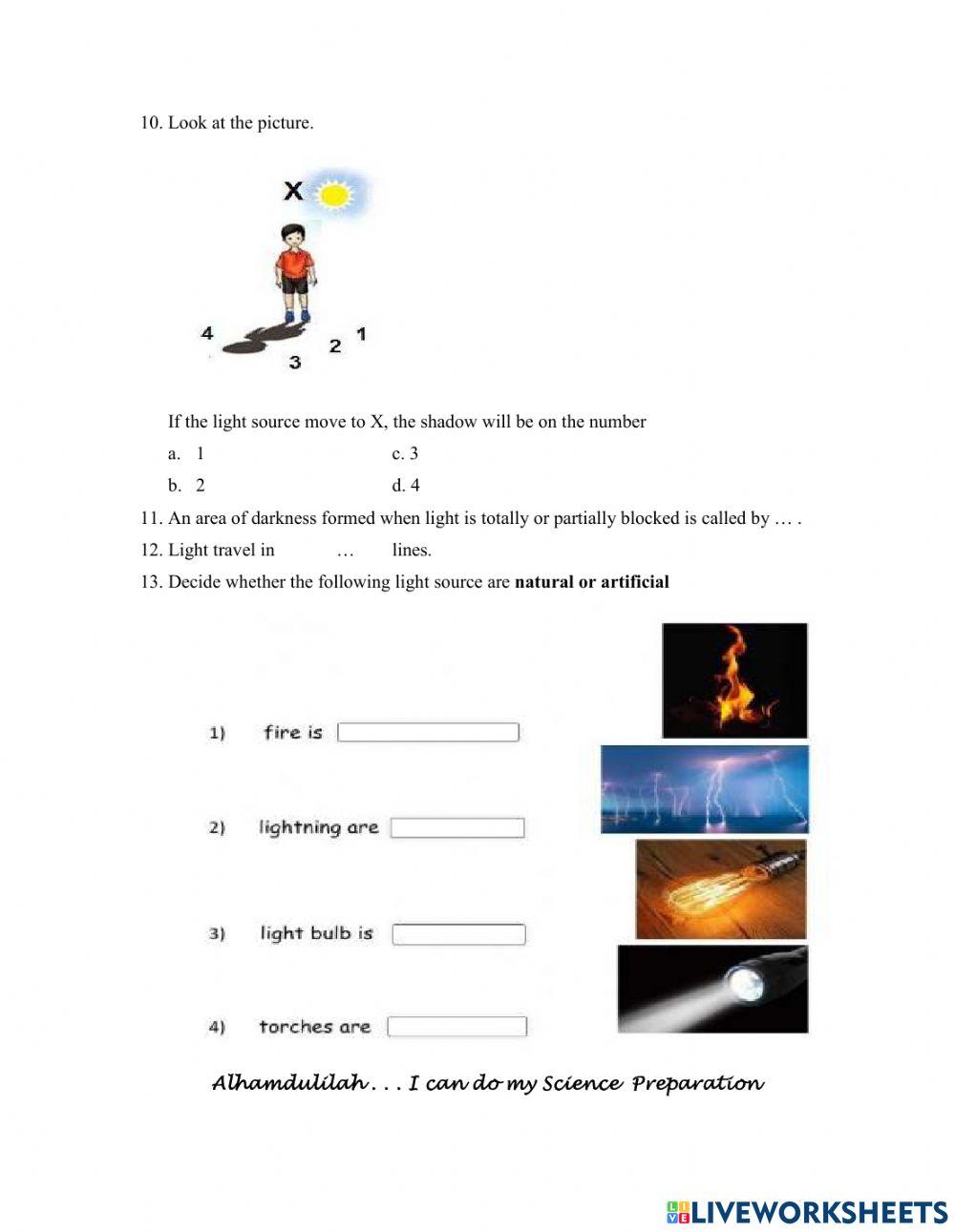 L421 WORKSHEET