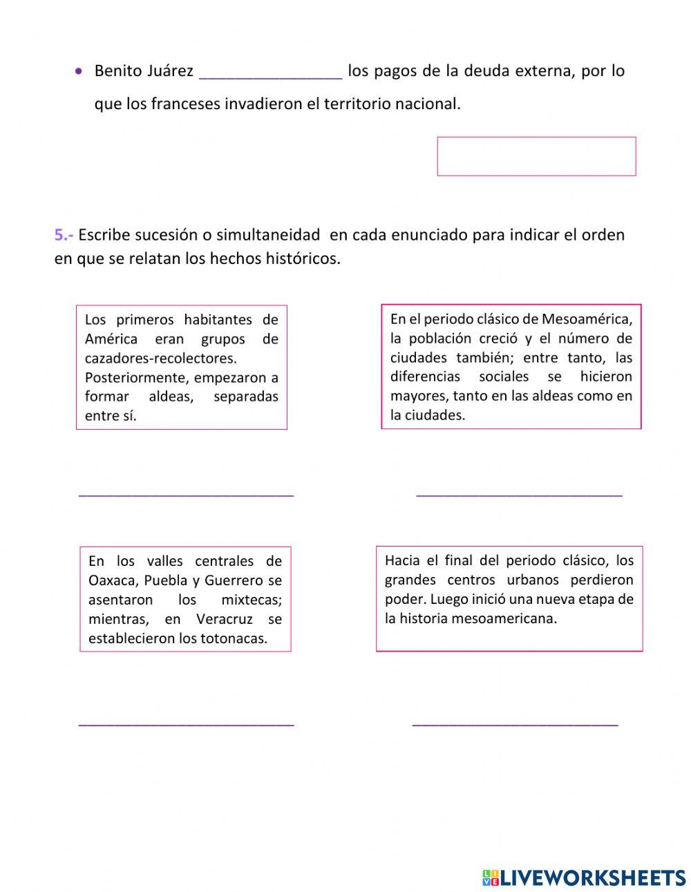 Pretérito y copretérito