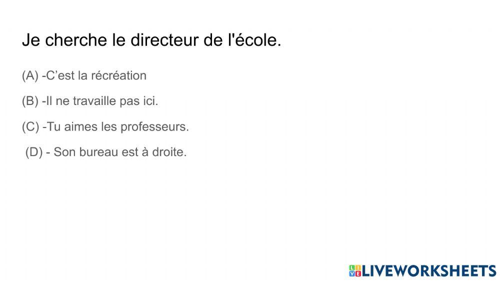 Listening Comprehension