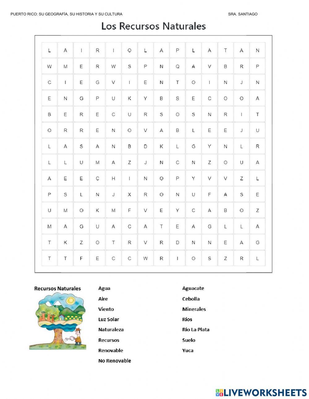 Los Recursos Naturales