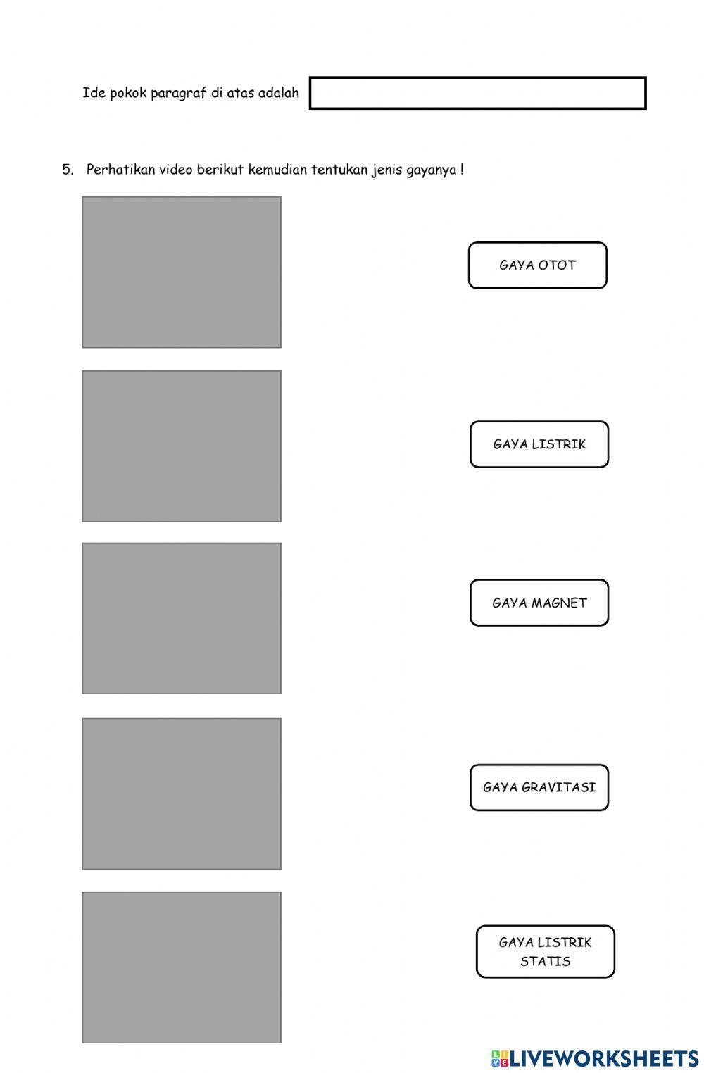 Soal evaluasi tema 7 st 1 pb 1