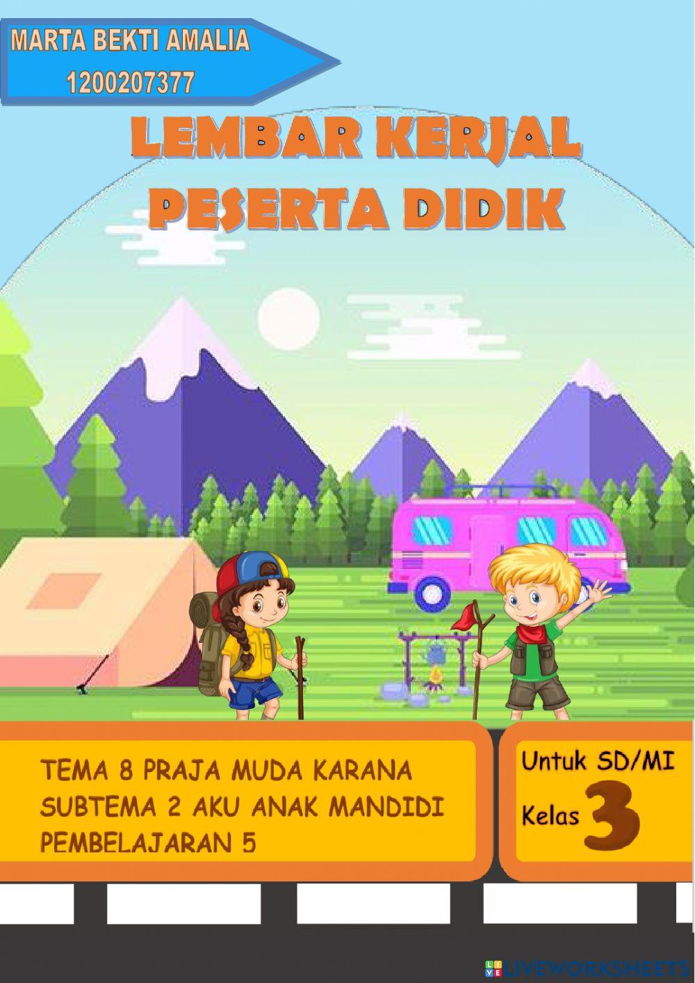 LKPD 3 Tema 8 Subtema 2 Pembelajaran 5