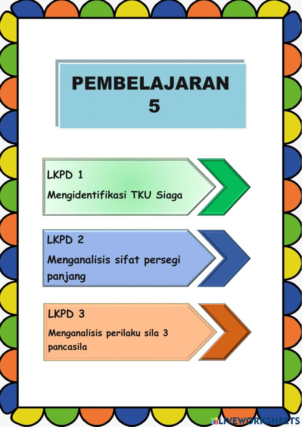 LKPD 3 Tema 8 Subtema 2 Pembelajaran 5