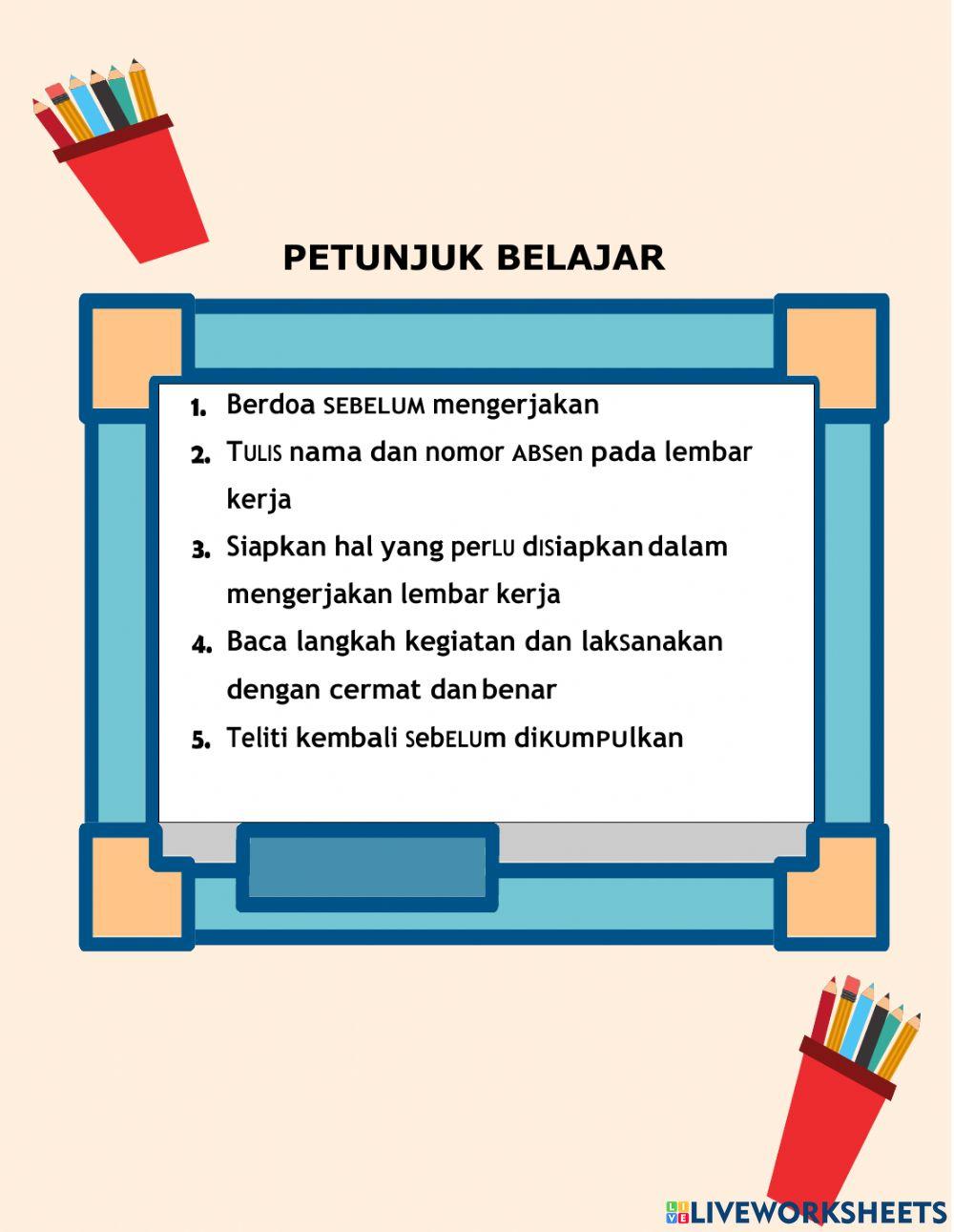 LKPD 3 Tema 8 Subtema 2 Pembelajaran 5