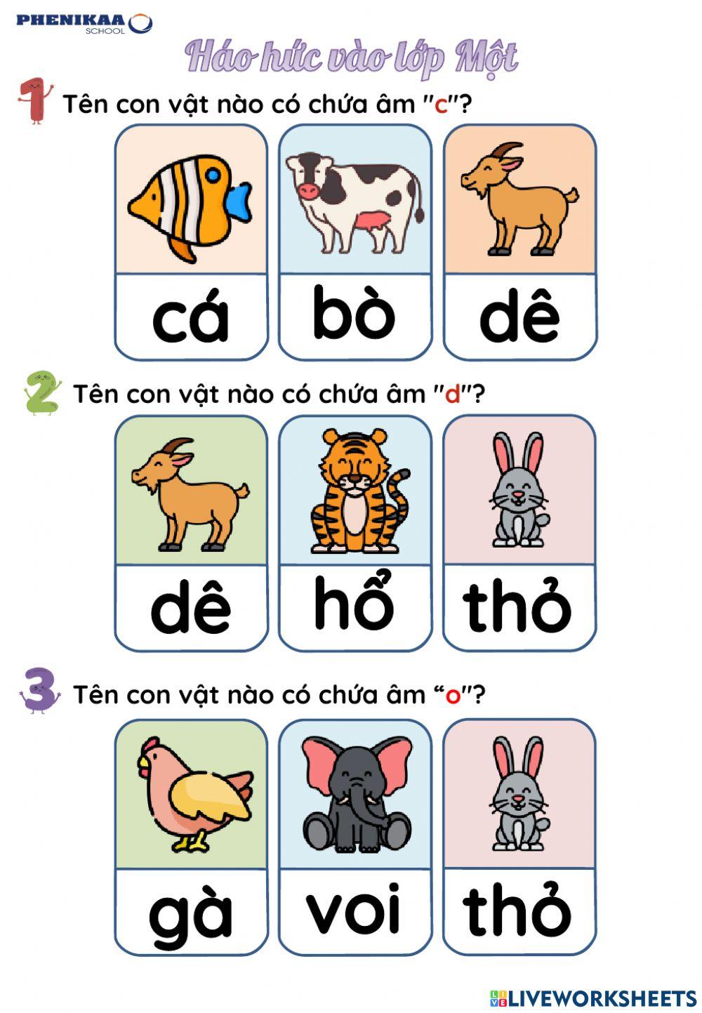 Háo hức vào lớp Một - Số 1