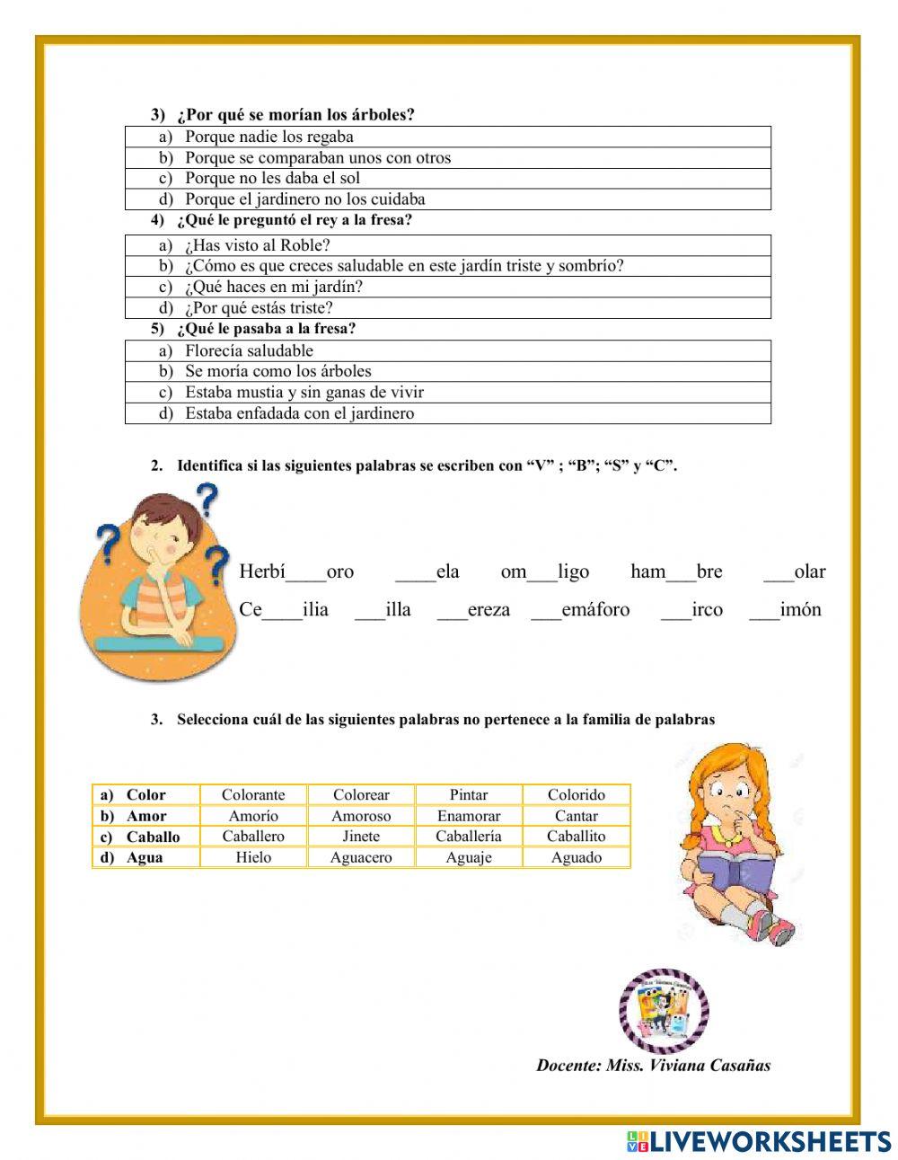 Aporte de lenguaje 2do parcial- 2do quimestre