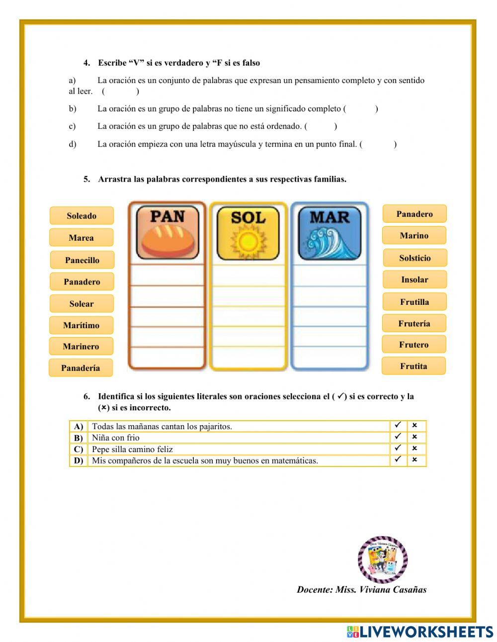 Aporte de lenguaje 2do parcial- 2do quimestre