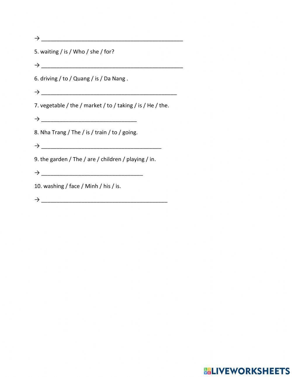 Tiếng Anh 4 Unit 9