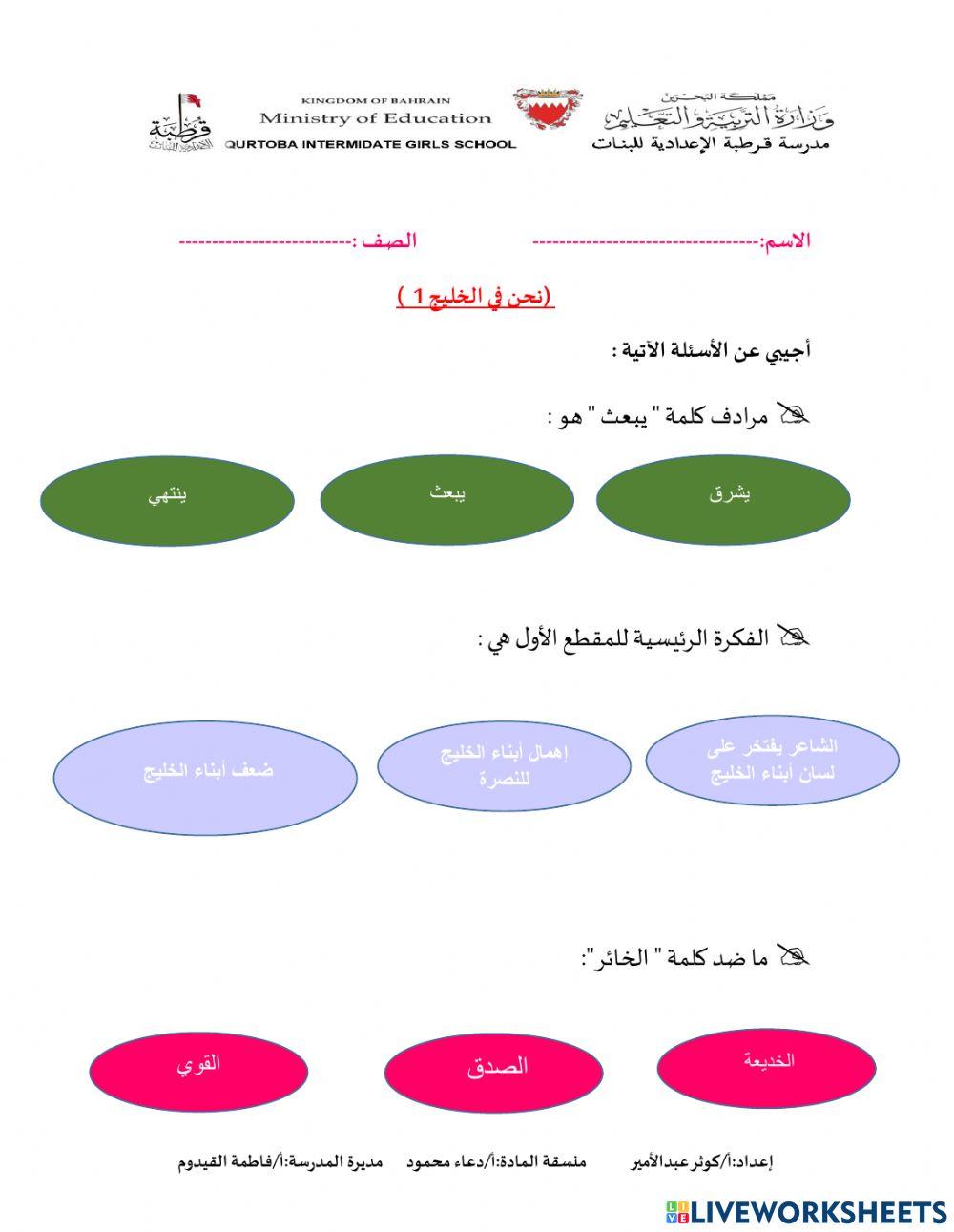 نحن في الخليج