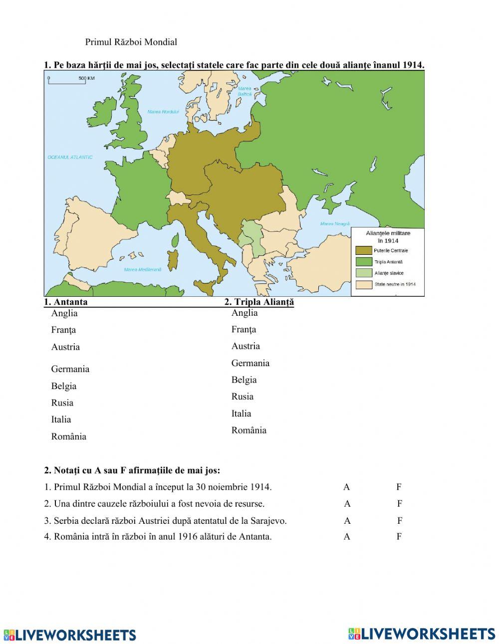 Primul Război Mondial