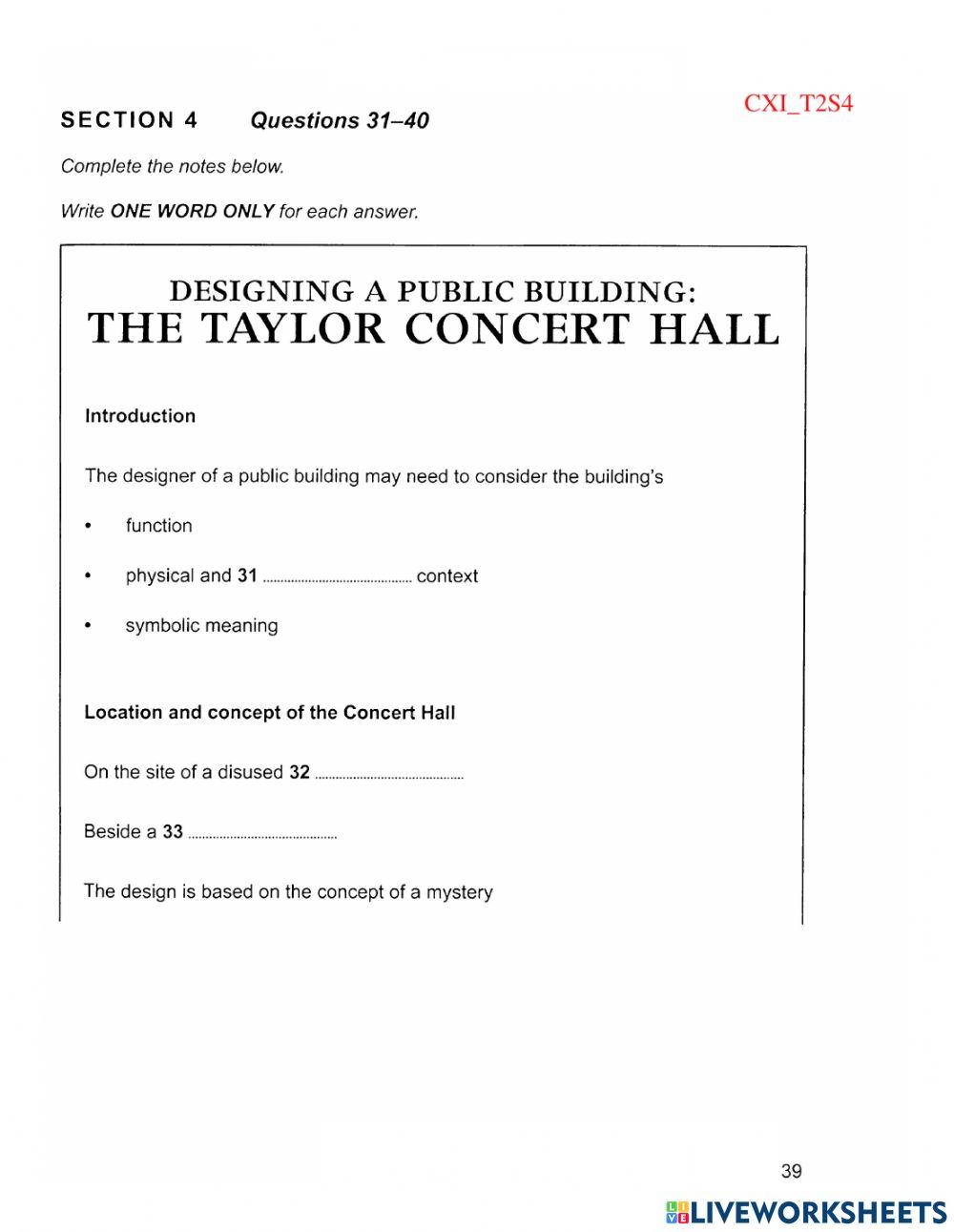 Ielts listening-cxi-t2s4