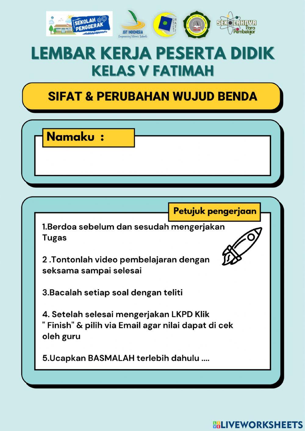 Sifat & Perubahan Wujud Benda