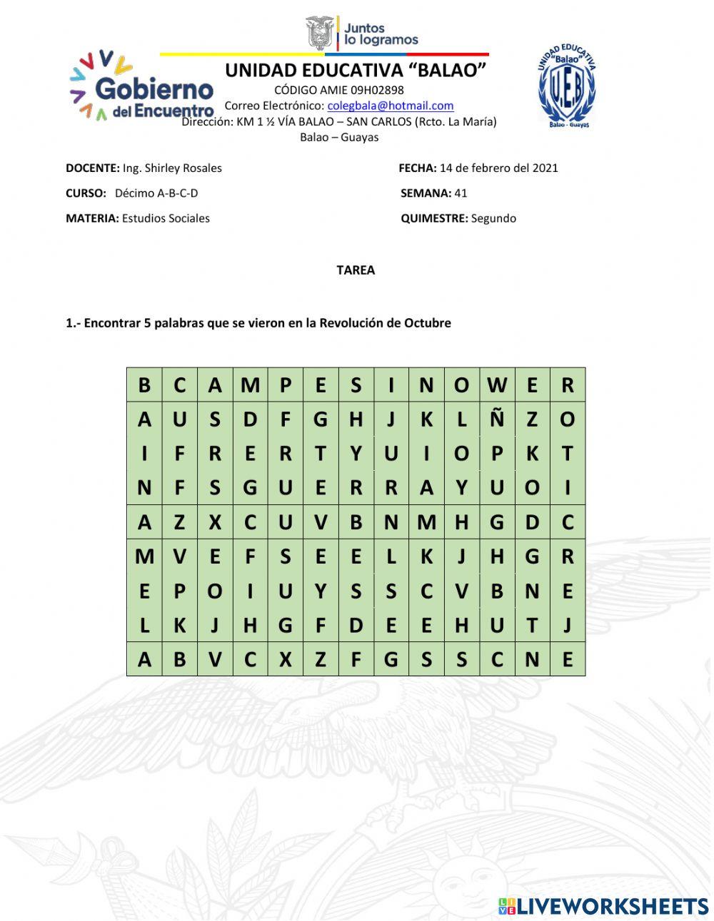 Revolucion de Octubre