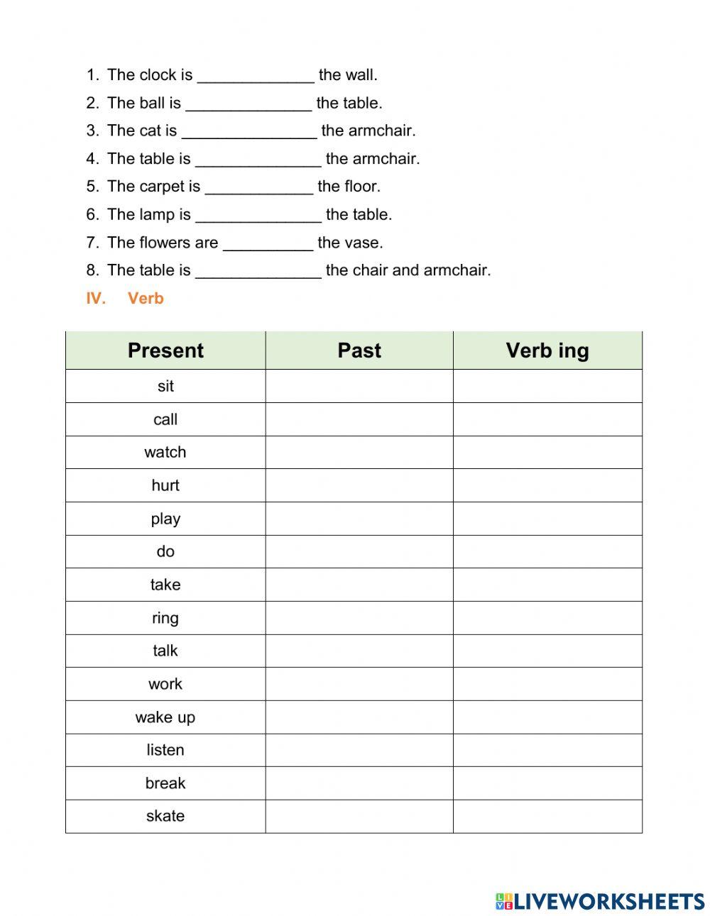 Third grading period grammar study guide