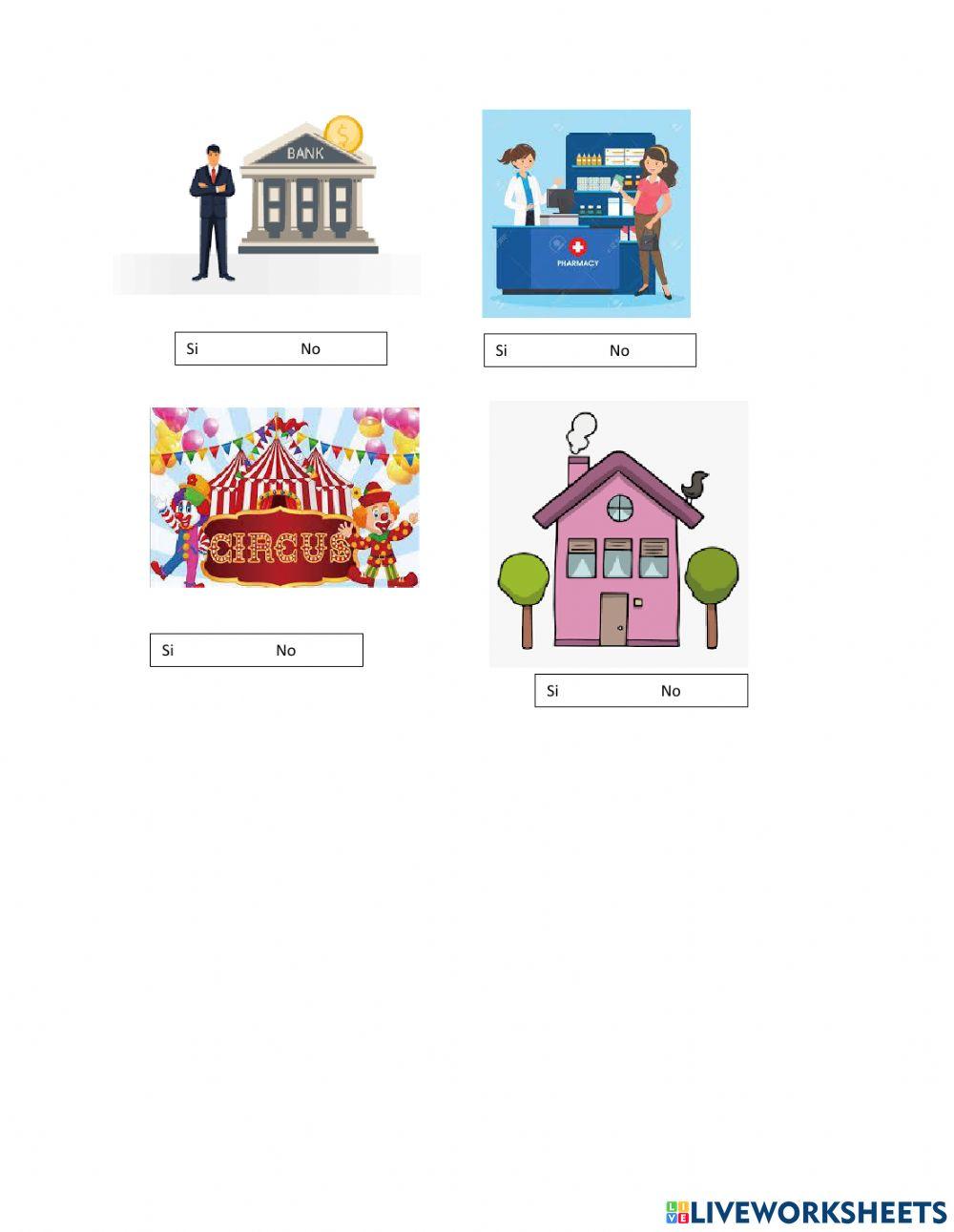 Lugares donde se usa la computadora