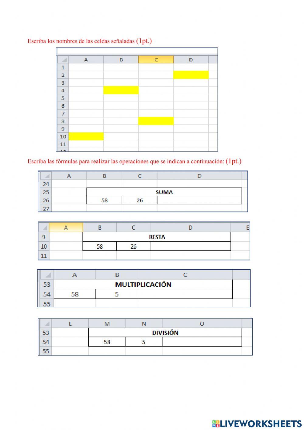 Examen de Computación 7mo