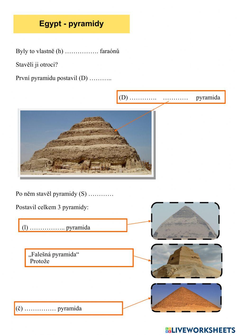 Egypt - pyramidy