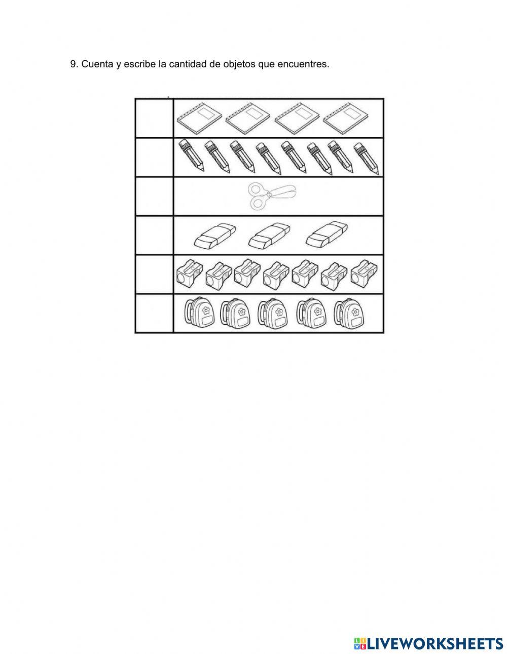 Evaluación matematicas