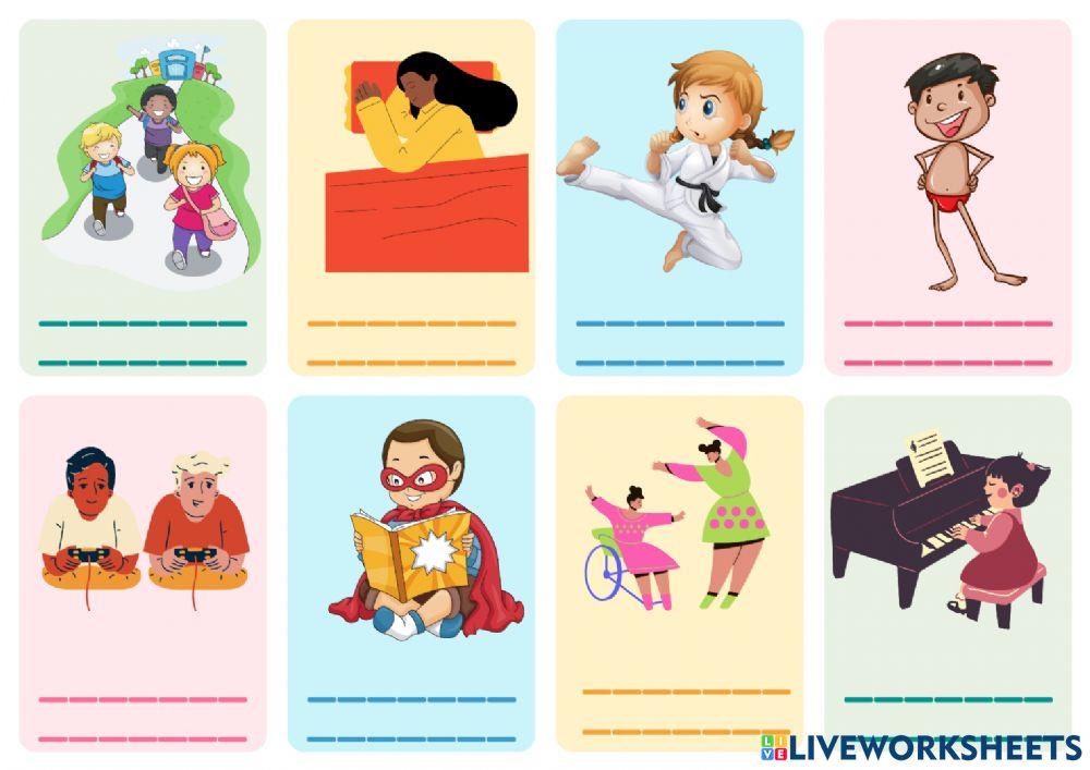 Daily routines and hobbies